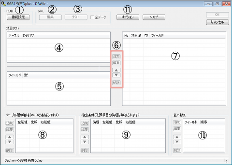 ウィンドウ構成図解